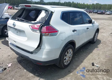 2016 Nissan Rogue S z USA, uszkodzony, nr VIN KNMAT2MT1GP602046